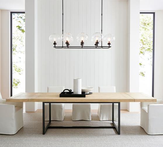 Malcolm Extending Dining Table | Pottery Barn (US)