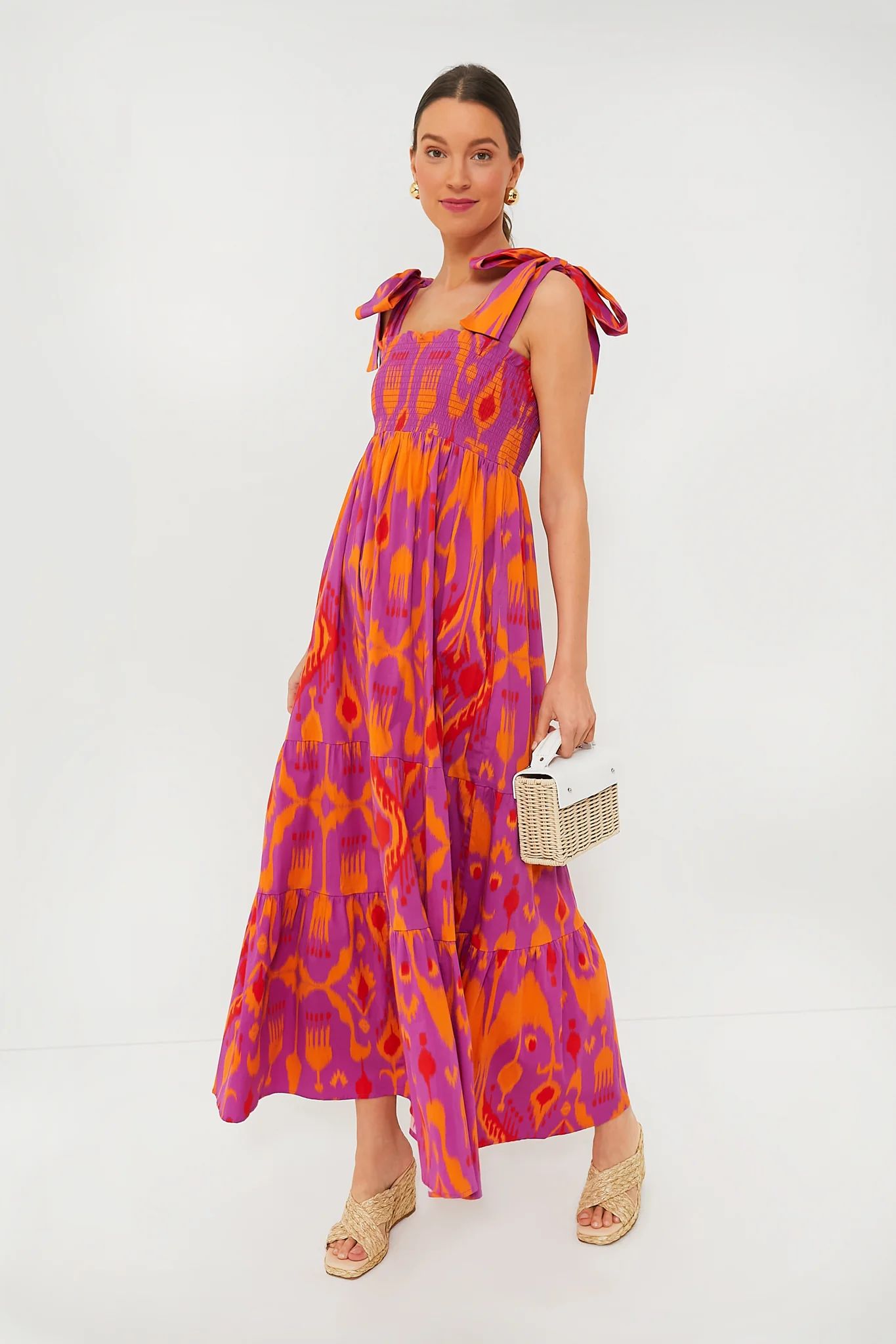 Exclusive Sunset Ikat Kelly Dress | Tuckernuck (US)