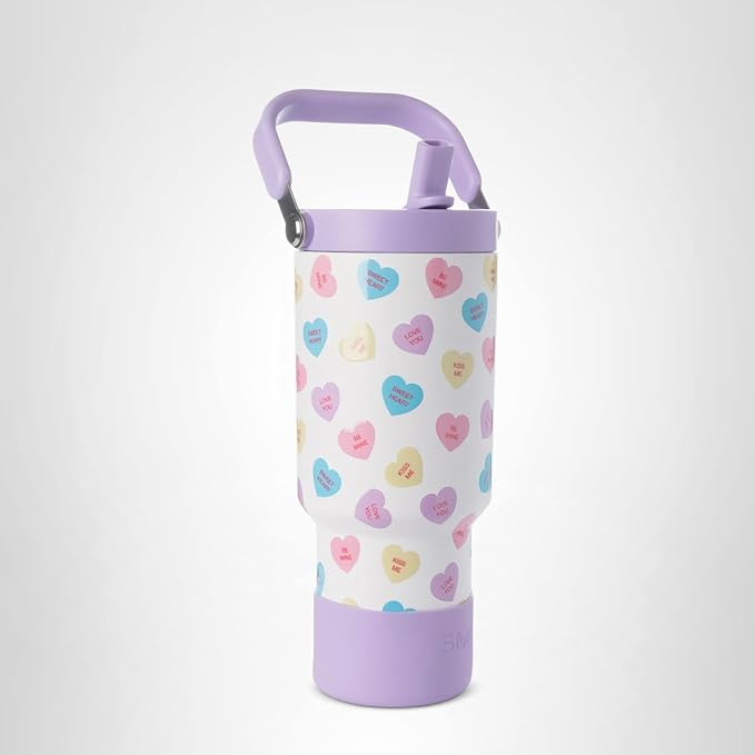 Simple Modern Valentine's Day Trek Pivot | 30oz Flip Straw Tumbler with Handle | Gifts for Her | ... | Amazon (US)