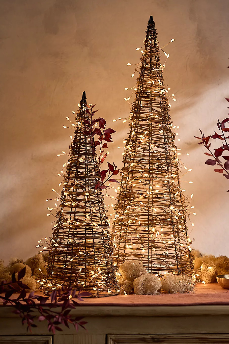 Stargazer Illuminated LED Cone, Indoor | Anthropologie (US)