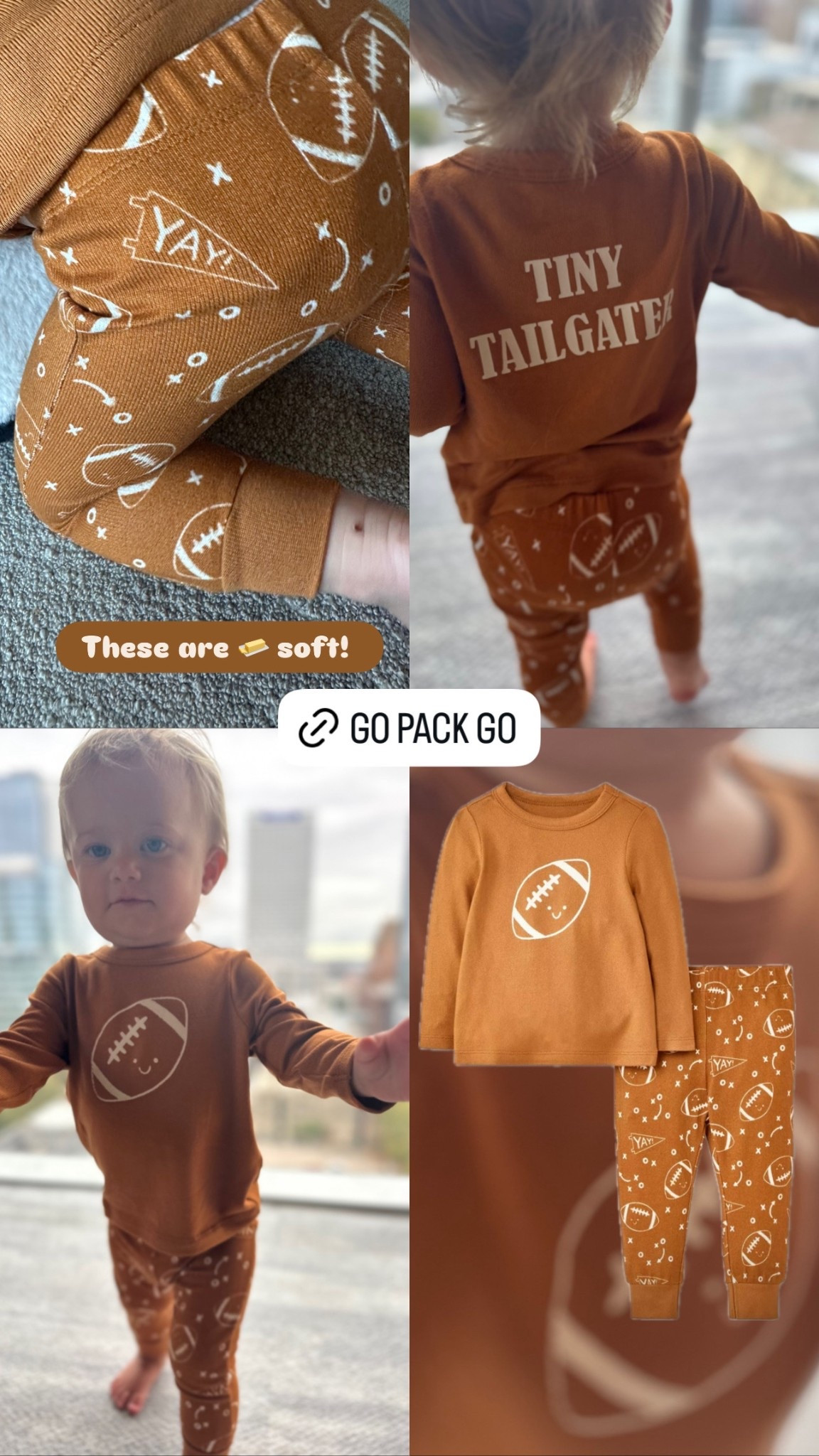 Game day outfit > toddler outfit > one year old outfit > football outfit 

#LTKKids #LTKSeasonal #LTKBaby
