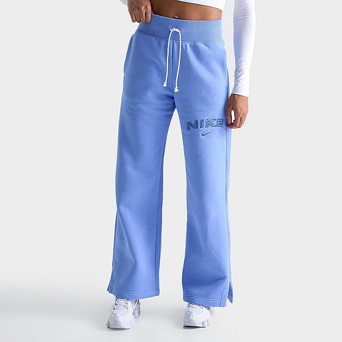 Women's Nike Sportswear Phoenix Fleece High-Waisted Wide-Leg Logo Pants | JD Sports (US)
