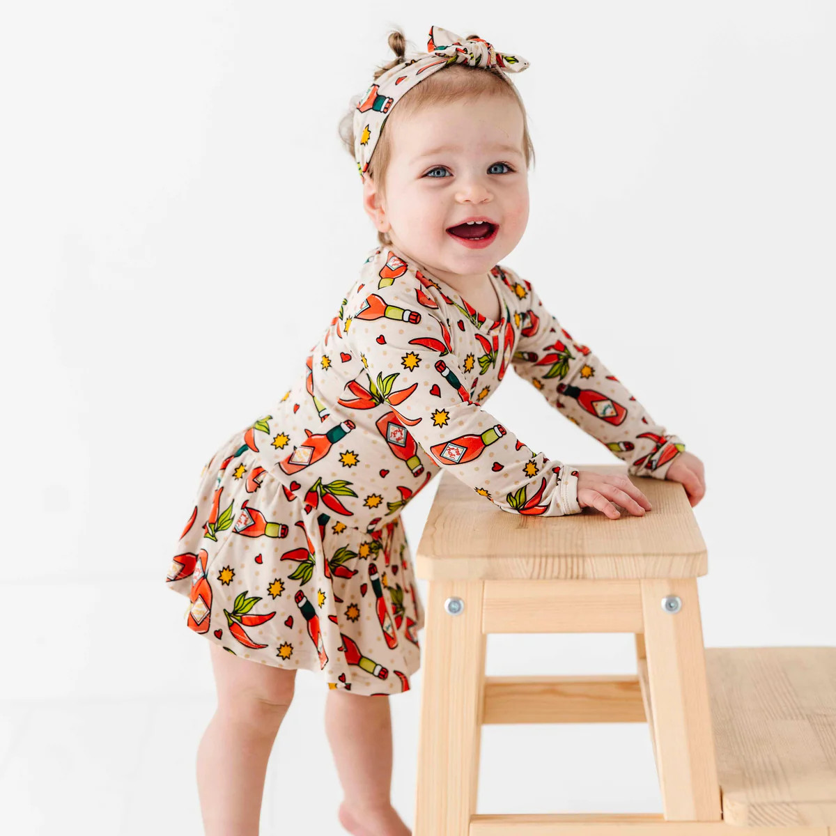 Too Hot to Handle Ruffle Dress | Bums & Roses