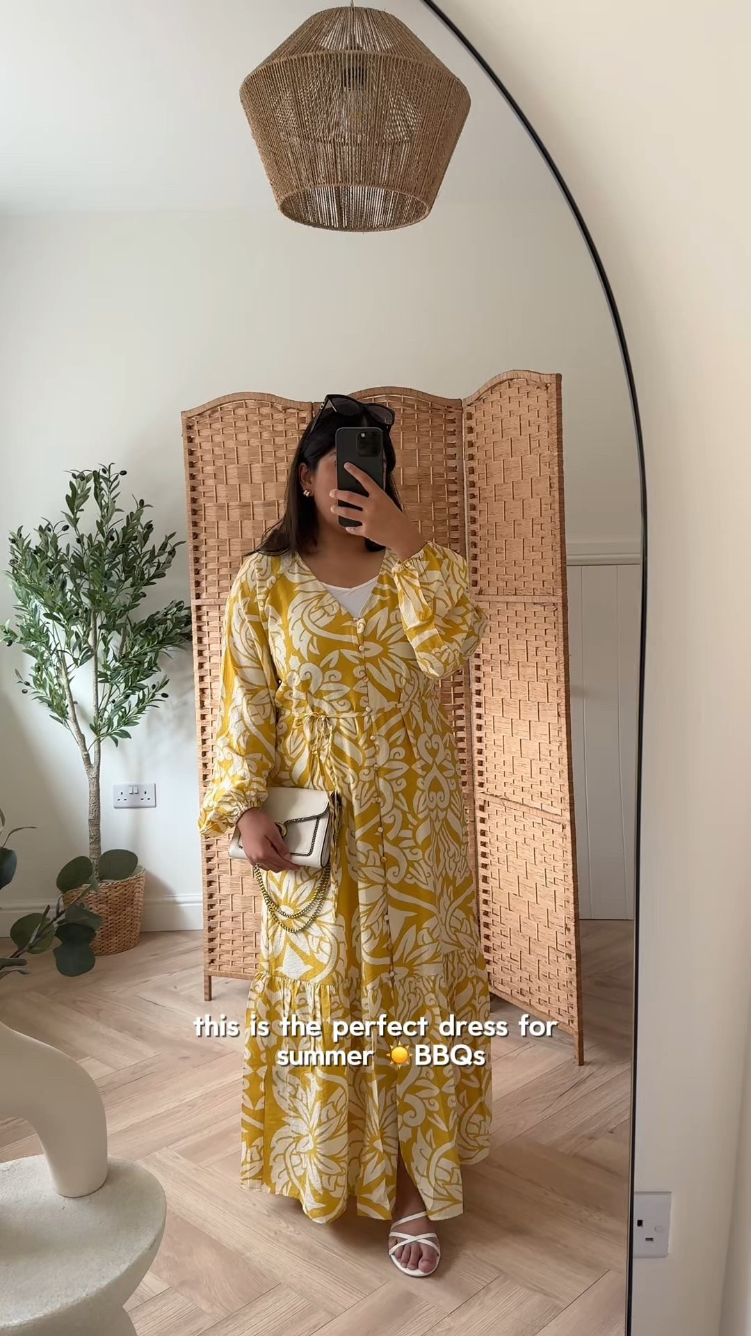 the perfect summer dress, I'm wearing. XS as it's quite oversized - usually I'd wear a bodysuit under for higher neck coverage 

#LTKspring #LTKsummer #LTKmodest