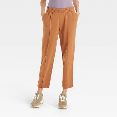 Women's High-Rise Slim Straight Fit Ankle Pull-On Pants - A New Day™ | Target