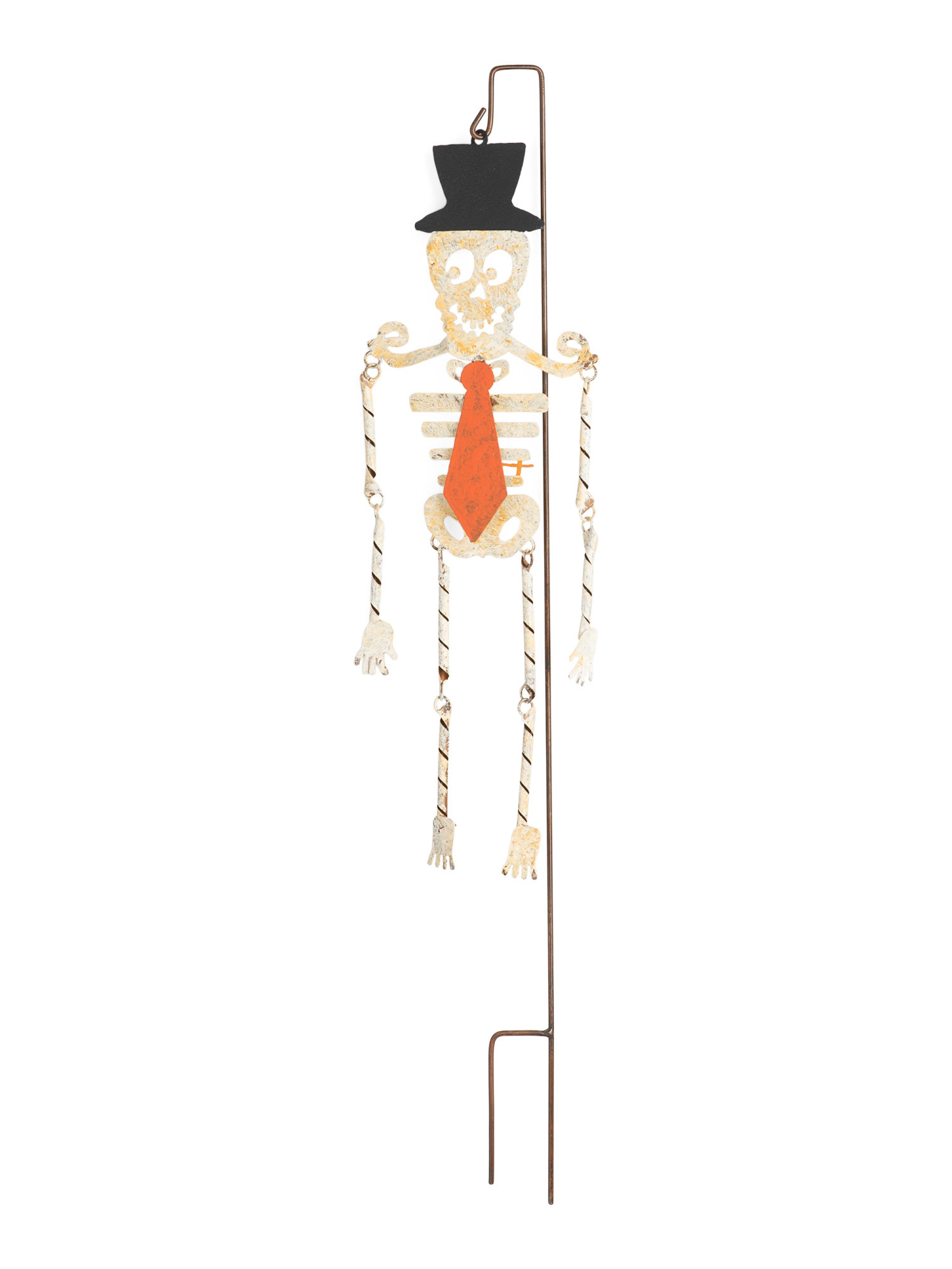 4x24 Hand Painted In Columbia Outdoor Safe Hanging Skeleton | TJ Maxx