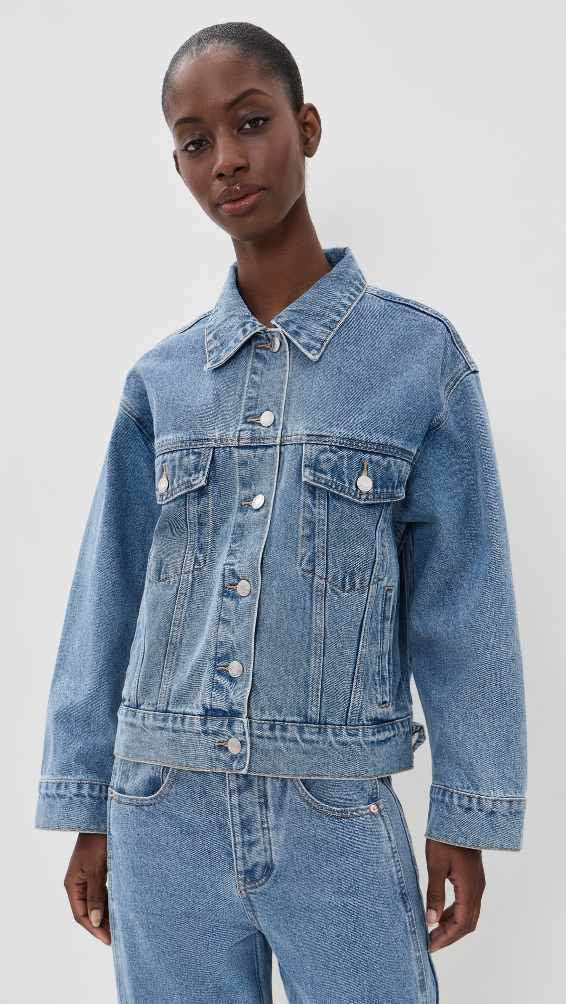 PARKE Oversized Denim Jacket | Shopbop | Shopbop