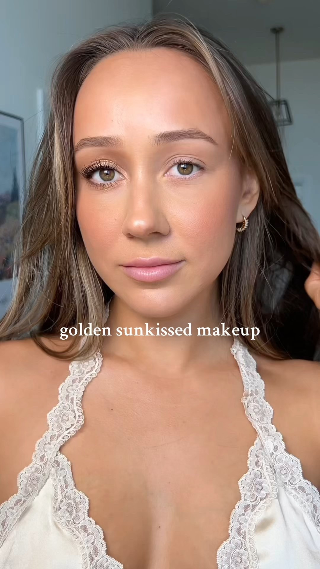 golden sunkissed makeup part 2- see part 1 for the base tutorial! 

Product details- 

@jenevoymakeupstudio - Crease Brush
@natashadenona - Golden Eyeshadow Palette
@hudabeauty - Creamy Kohl Longwear Eye Pencil - Shade Very Brown
@anastasiabeverlyhills - Brow Duo in Blonde
@bobbibrown - Brow Gel
@maccosmeticscanada - Lip Pencil - Shade Stripdown
@charlottetilbury - Matte Lipstick - Shade Kim K.W
@diorbeauty - Lip Maximizer - Shade Shimmer Nude













Makeup, tutorial, makeup ideas, golden makeup, makeup inspo, makeup recommendations, summer glam, spring glam, nighttime makeup, base routine, full face makeup, eyeshadow tutorial, eyeshadow inspo, eyeshadow recommendations

#LTKspring #LTKsummer #LTKbeauty