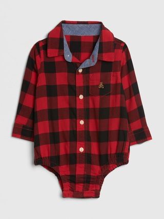 Baby Brannan Bear Flannel Shirt | Gap (US)