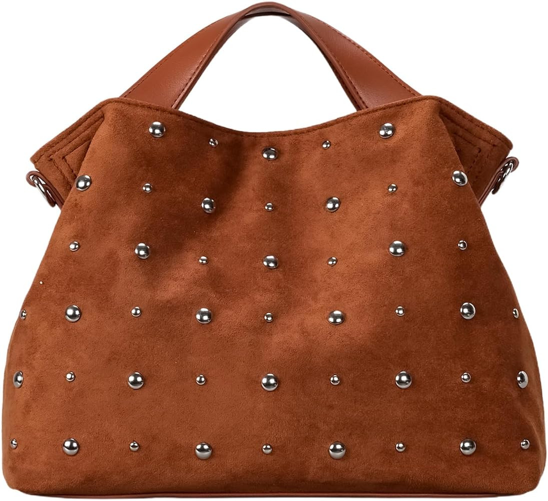 Quilted Tote Bag for Women, Soft Puffer Bag Lightweight Trendy Crossbody Bags Purse with Long Sho... | Amazon (US)