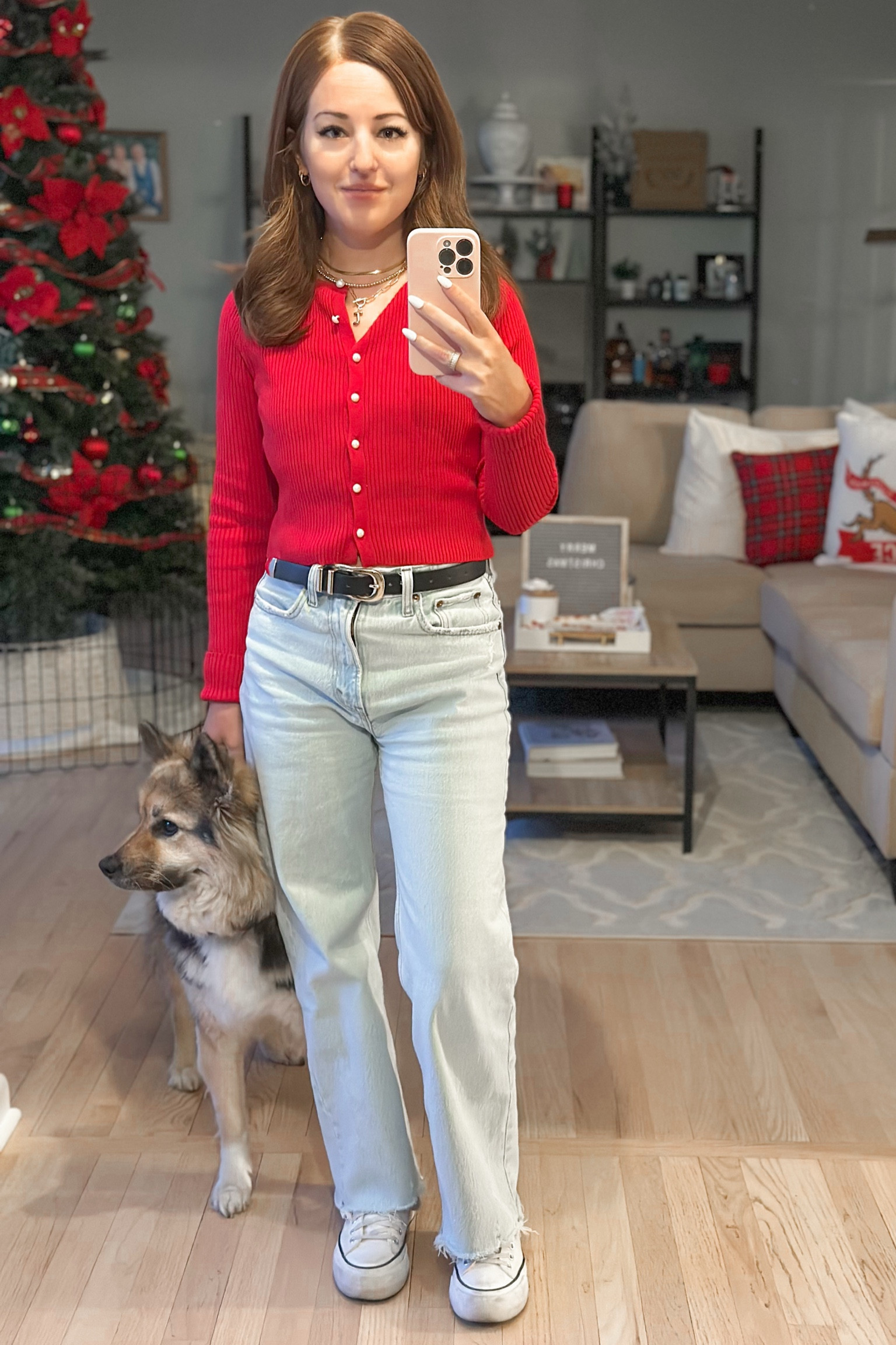 Day 2 of 25 days of Christmas outfits 🎄❤️

#LTKSaleAlert #LTKStyleTip #LTKCyberWeek