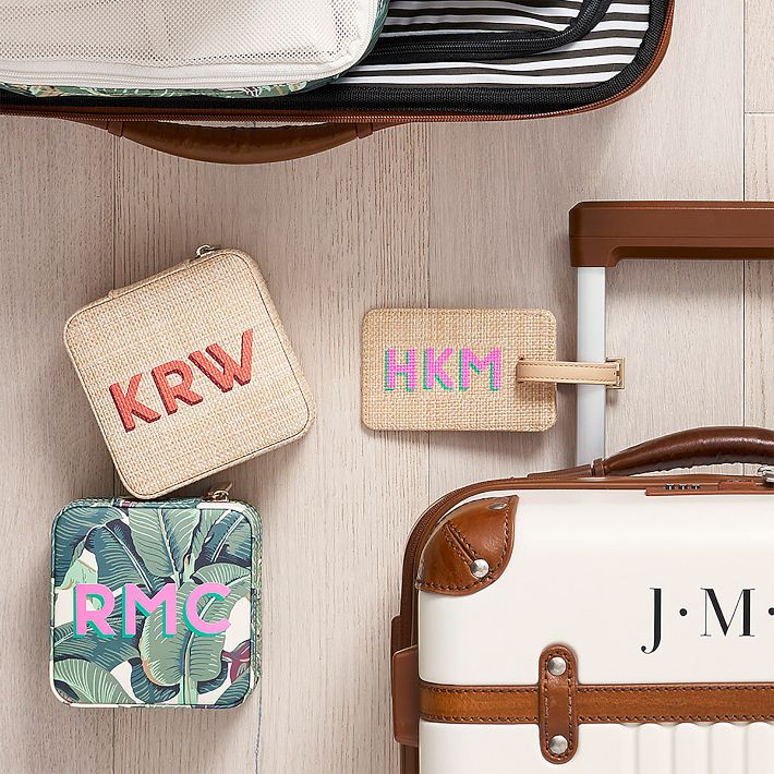 Small Martinique® Travel Jewelry Case, Printed | Mark and Graham