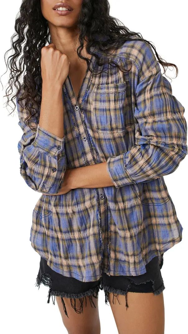 One of the Boys Plaid Tunic Shirt | Nordstrom