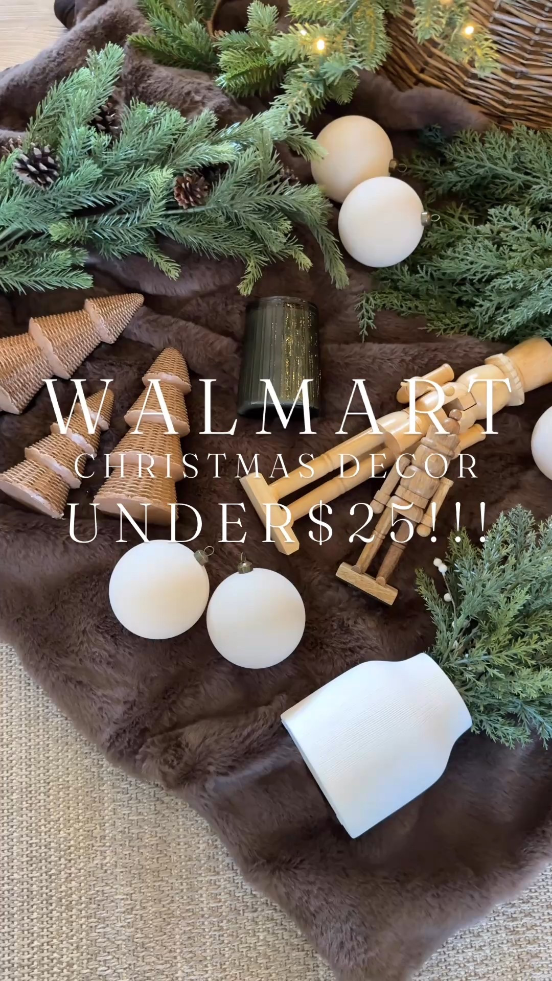 Favorite Christmas finds at walmart, neutral, classic and cozy!

Christmas decor, holiday decor, Christmas greenery, nutcracker decor, Christmas ribbon, Christmas ornament, Christmas bells, winter decor, holiday decor, neutral Christmas , Christmas wreath

#LTKFindsUnder50 #LTKHome #LTKHoliday