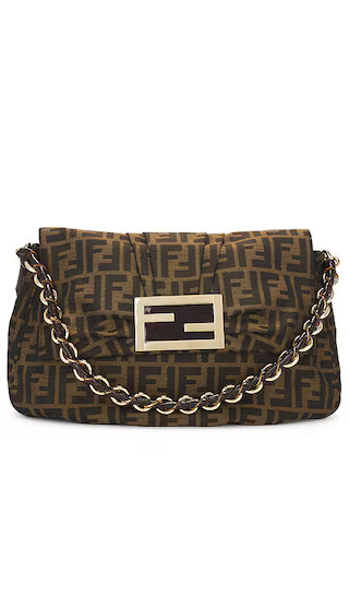 Fendi Mia Crossbody Bag in Brown | Revolve Clothing (Global)