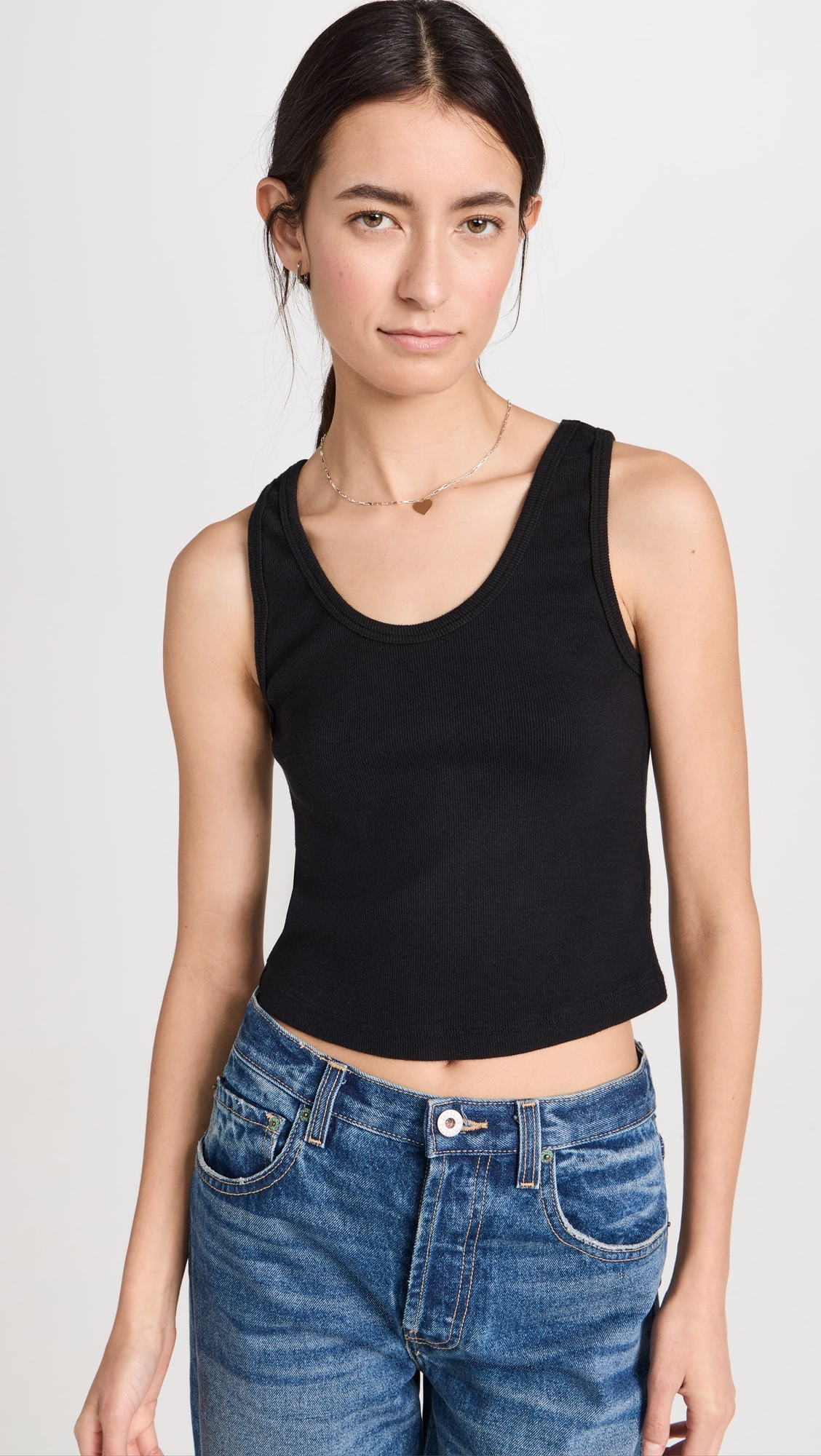 Blondie Structured Rib Bra Friendly Tank | Shopbop