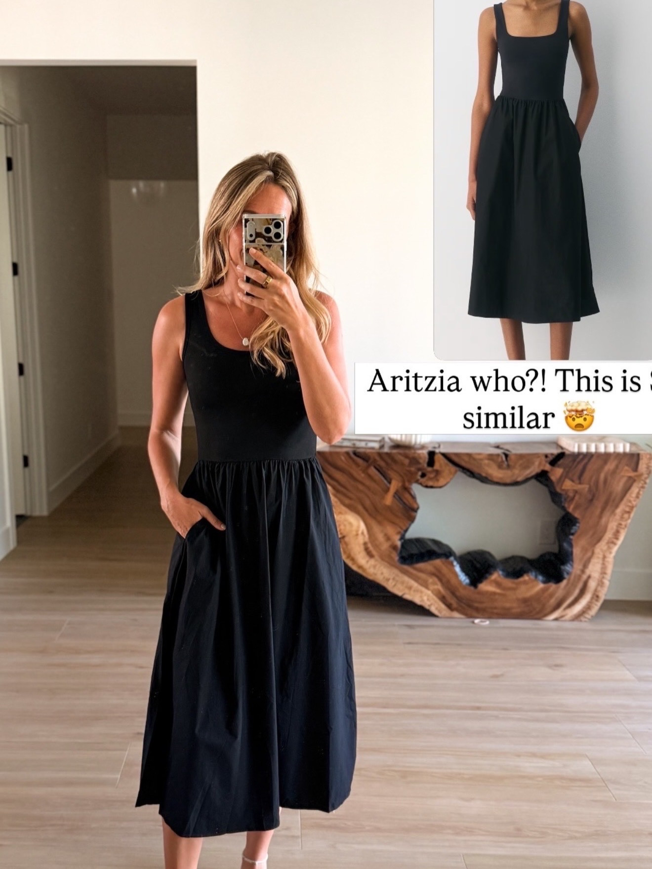 Aritzia dress dupe 

#LTKootd #LTKU #LTKSaleAlert