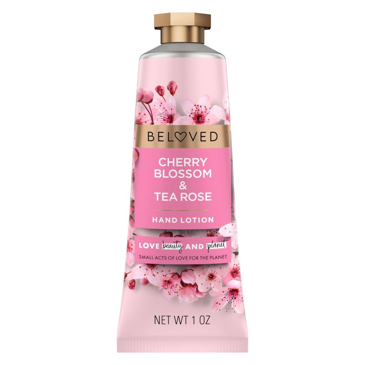 Beloved Cherry Blossom & Tea Rose Hand Cream Lotion - 1oz | Target