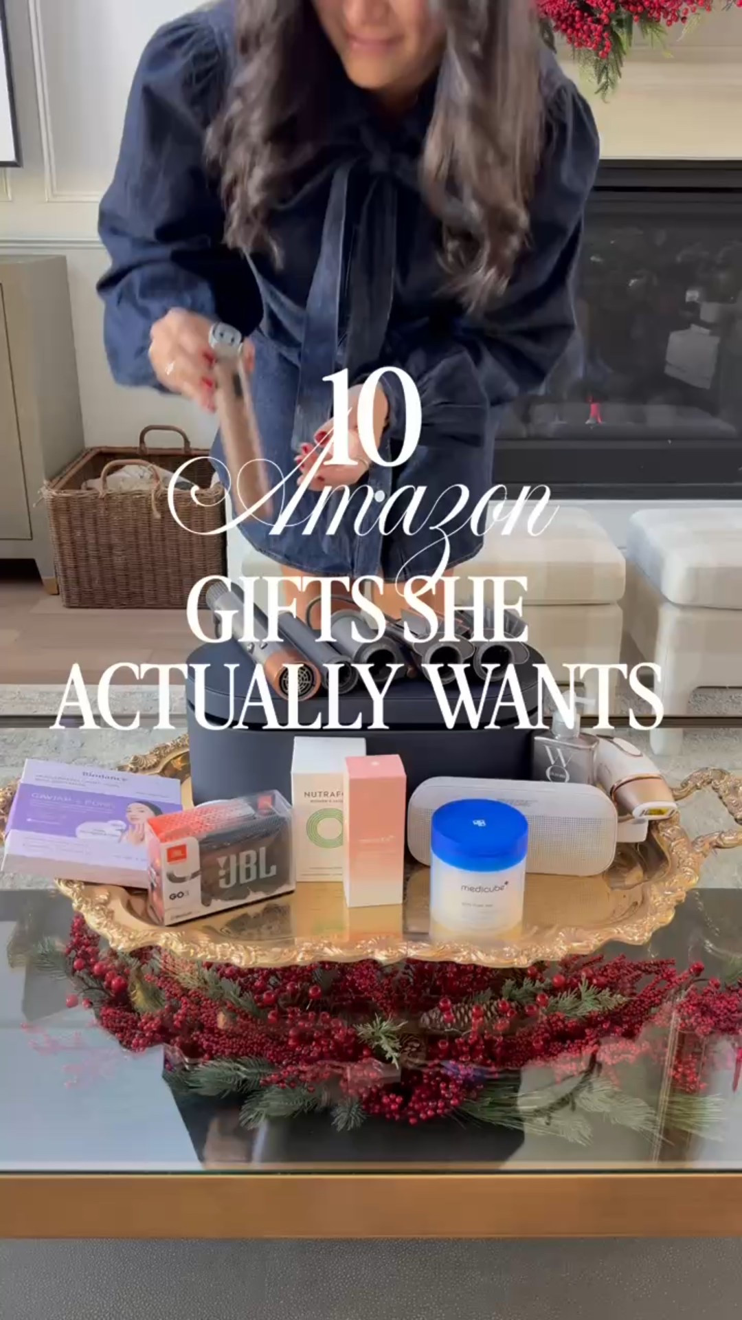 Type “gift” for links!! I am so excited to be partnering with @amazon and sharing my top 10 gift ideas she ACTUALLY wants! #ad #founditonamazon #winterfavorites2025

I included some of my viral favorites like the Dyson airwrap, the Medicube booster pro (as well as some of their most popular products!). I also included an amazing variety of stocking stuffers for every female in your family! My personal favorite is this at home laser hair removal gadget that I know she’s going to love! 

gift ideas
amazon gifts
viral gifts
holiday gifts
amazon influencer
winter favorites
luxury look for less

#LTKGiftGuide #LTKOver40 #LTKHoliday

#LTKOver40 #LTKHoliday #LTKGiftGuide

#LTKOver40 #LTKHoliday #LTKGiftGuide
