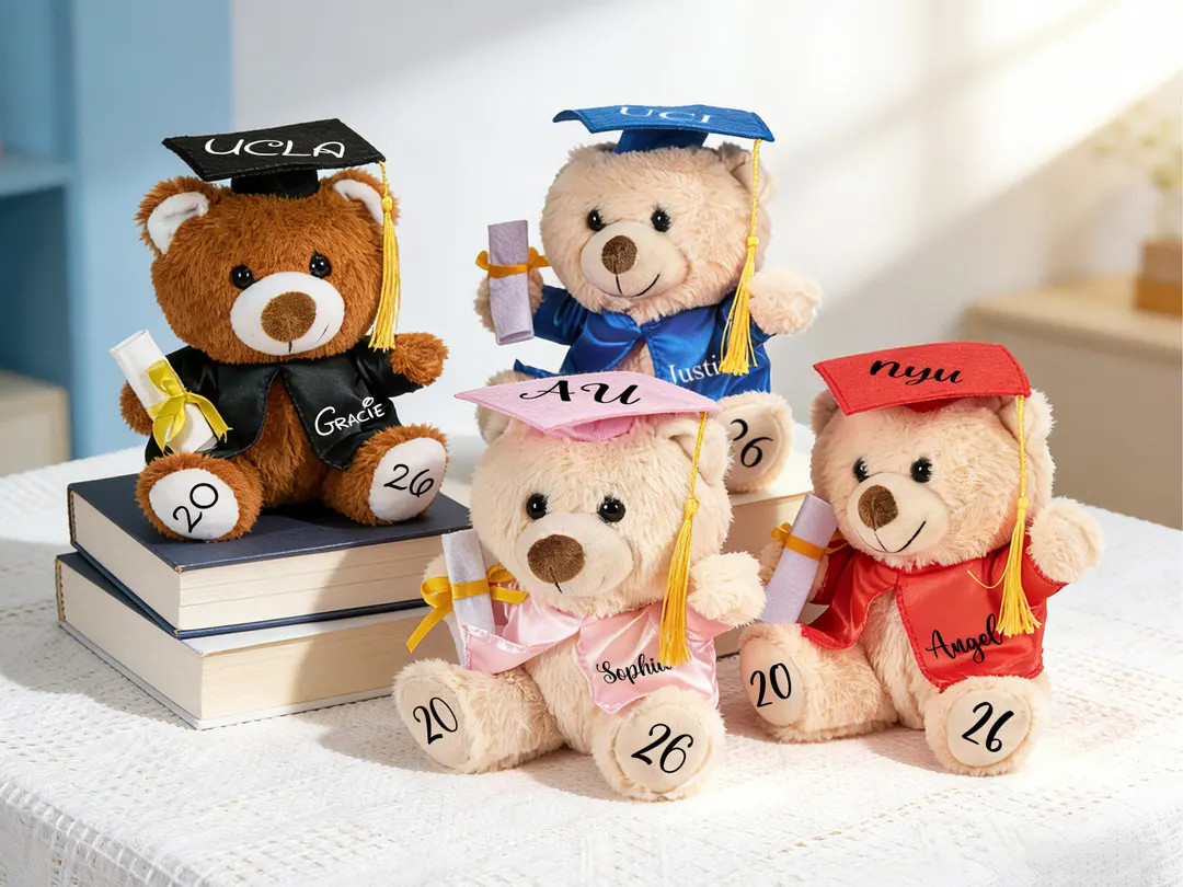 Personalized Graduation Teddy Bears Class of 2026 ,Grad Bear with Name & Year,Pre-K, High School,... | Etsy (US)