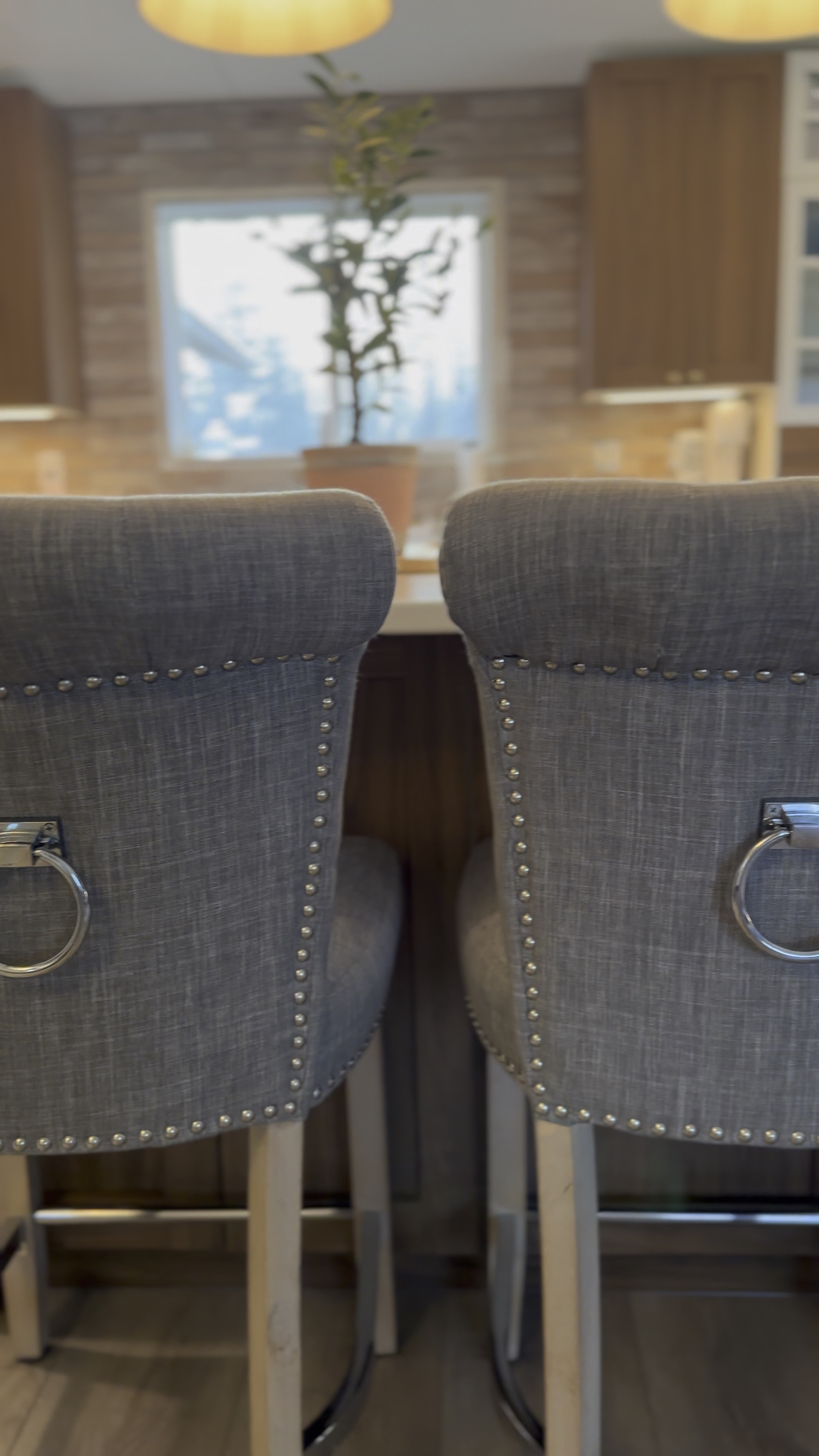 Do you have these yet!? They are one of the most highly asked about items I own! They come in two colors, cream and gray, and they also come in a pack of two! The price point currently is absolutely perfect and the quality of these barstools by far the best I’ve ever owned. I’ve had them for four years now and they still look brand new!!

#LTKwinter #LTKcasa #LTKcanada