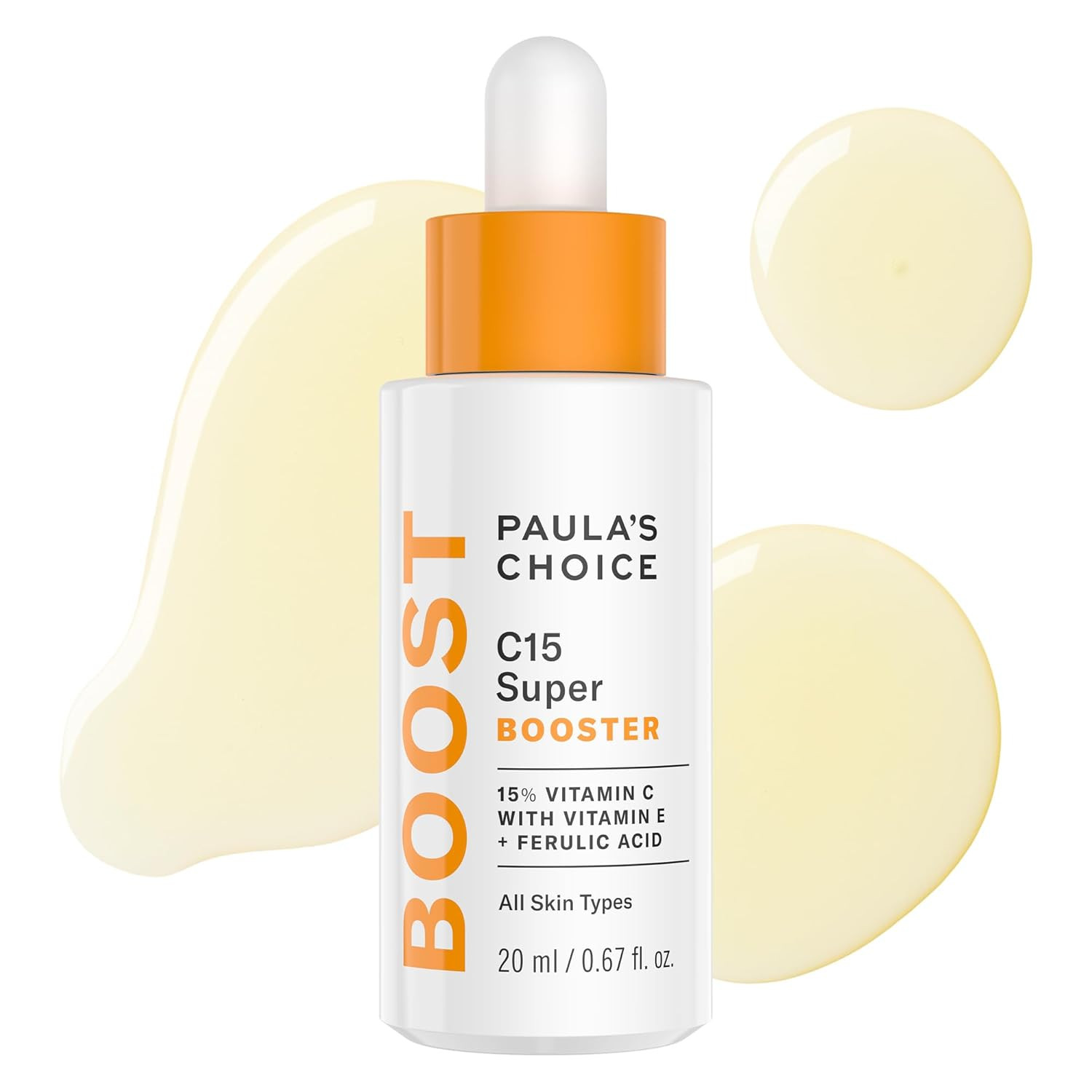 Paula's Choice C15 Super Booster 15% Vitamin C Serum, Face Treatment with Vitamin E & Ferulic Aci... | Amazon (US)