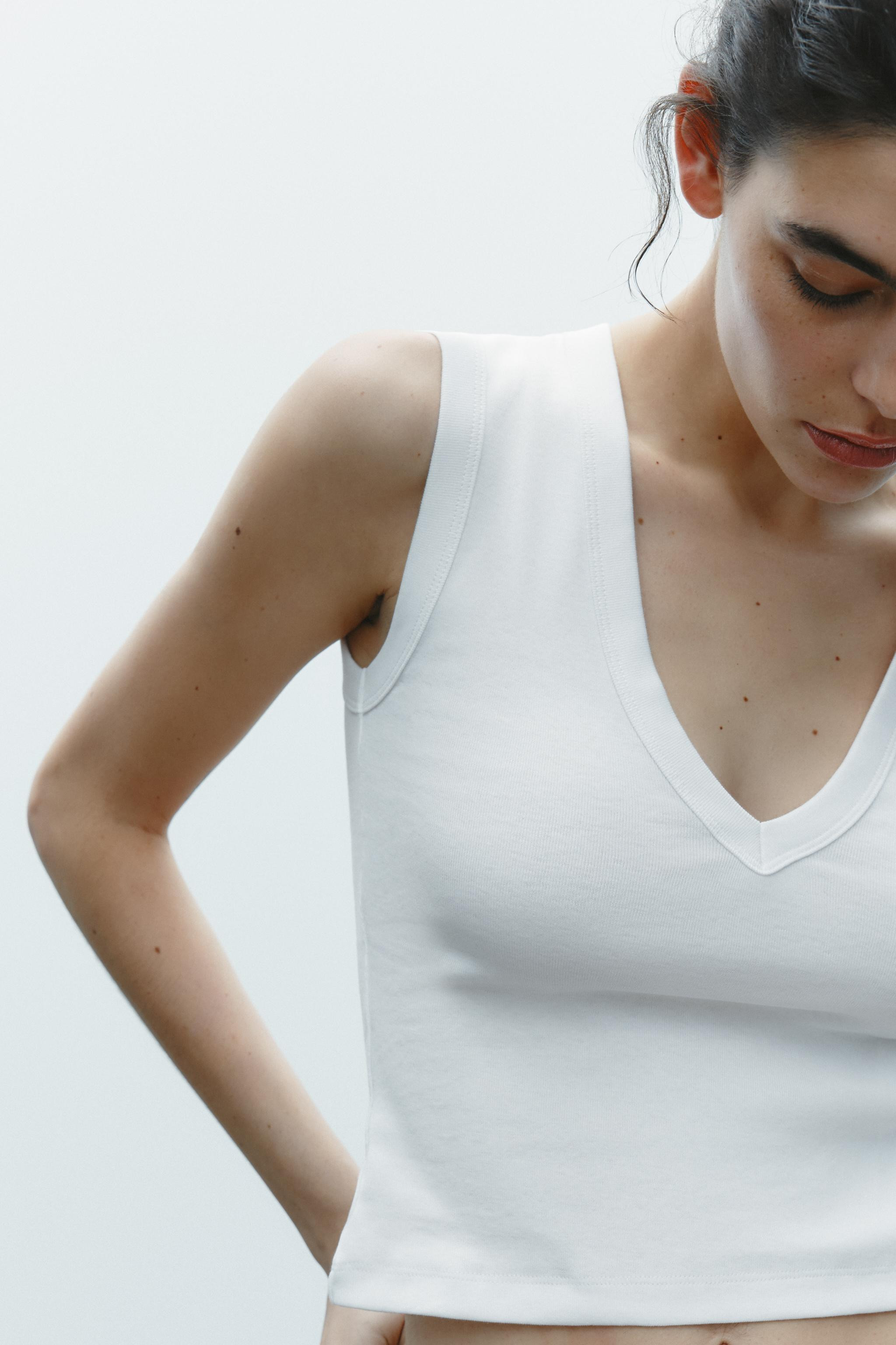 V-NECK TOP | Zara AU