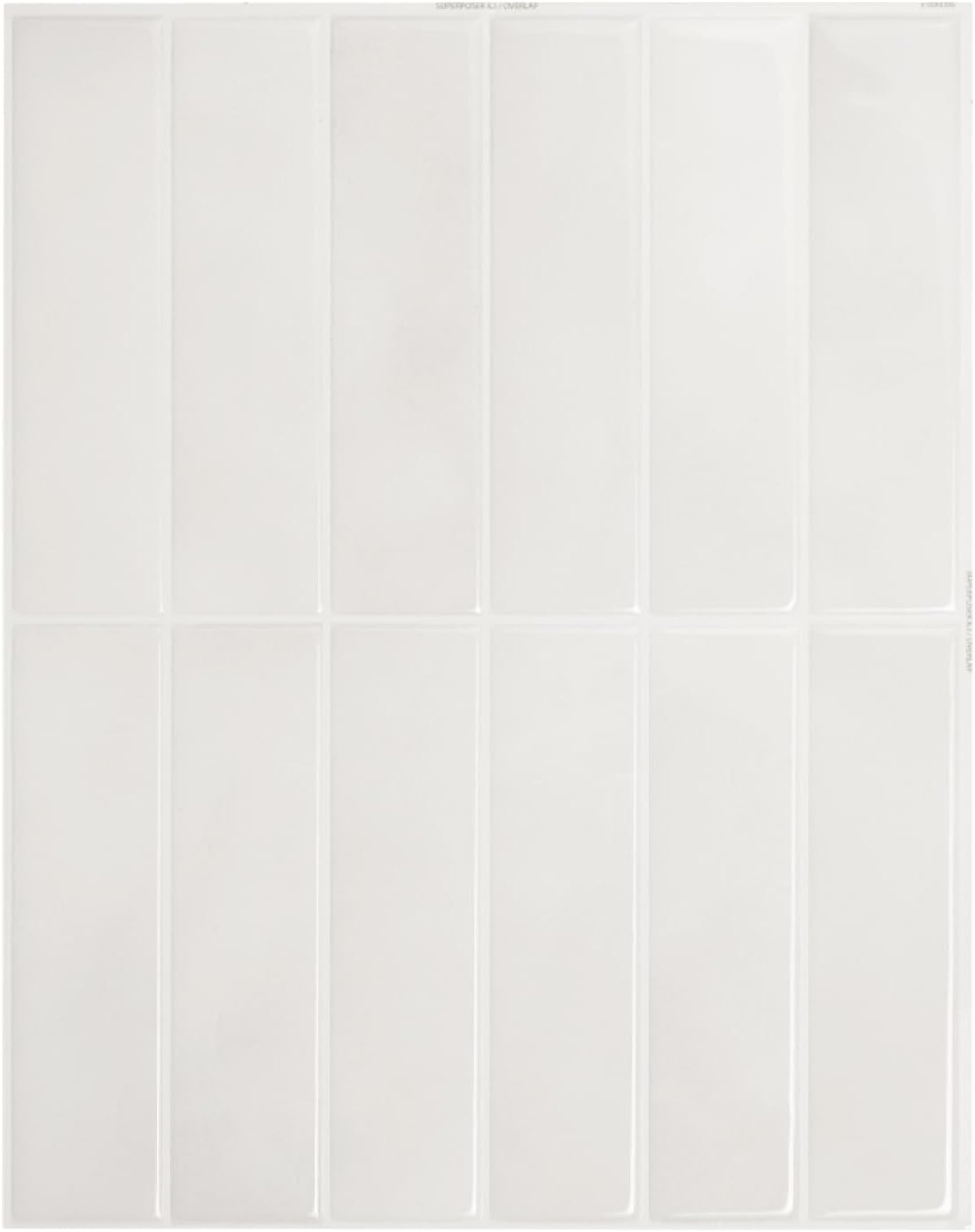 Smart Tiles Peel and Stick Backsplash - 5 Sheets of 11.43" x 9" - 3D Adhesive Peel and Stick Tile... | Amazon (US)