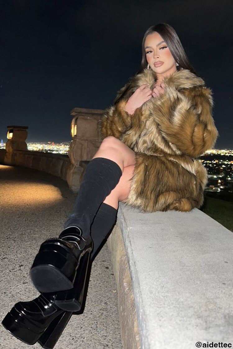 Faux Fur Longline Coat | Forever 21 (US)