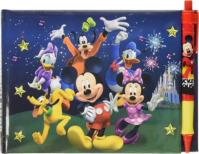 Disney 85231 Mickey and Friends Deluxe Autograph Book with Pen | Amazon (US)
