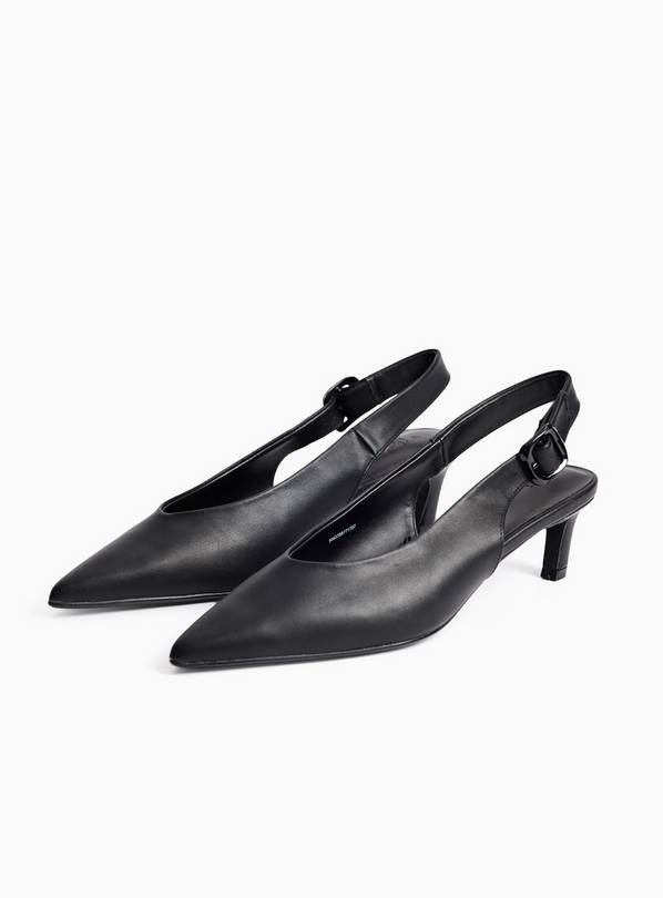 The Timeless Sling Back Kitten Heels 8 | Tu Clothing