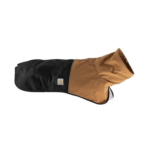 Carhartt Durable Dog Rain Jacket W/Waterproof Storm Defender Material and Adjustable Straps, Carhartt Brown/Black, Large | Amazon (US)