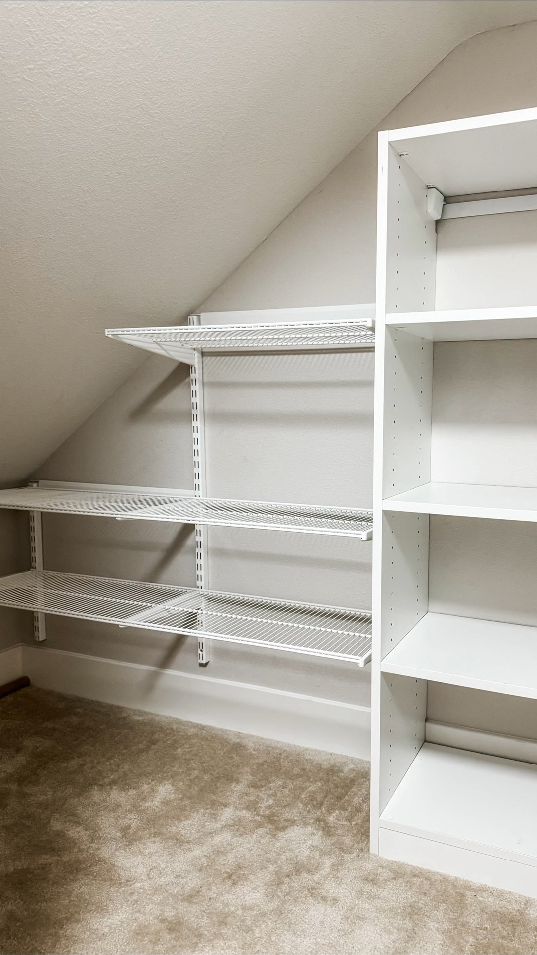 Have one of these awkward under stairs closets? Don’t worry! You CAN make it functional by adding some simple shelving.

It’s one of my favorite projects to complete for families and you can do it too!! 

Elfa is on sale too! 25% off site-wide baby!!

We installed and organized this space. The white handled bins are inexpensive and useful in so many spaces...

#LTKWatchNow #LTKSaleAlert #LTKHome