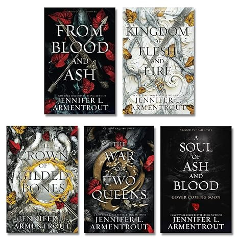 Blood and Ash Complete Series Collection Set, Books 1-5. From Blood and Ash, A Kingdom of Flesh a... | Amazon (US)