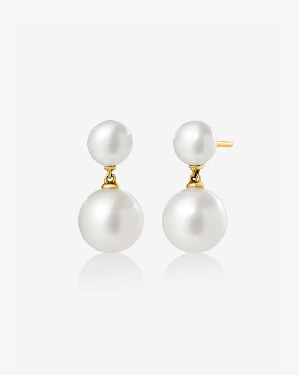 Pearl Duo Dangle Earrings | Ring Concierge