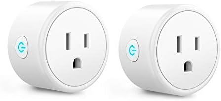 Mini Smart Plugs - Aoycocr Bluetooth WiFi Outlet Compatible with Alexa, Google Home Assistant, Re... | Amazon (US)