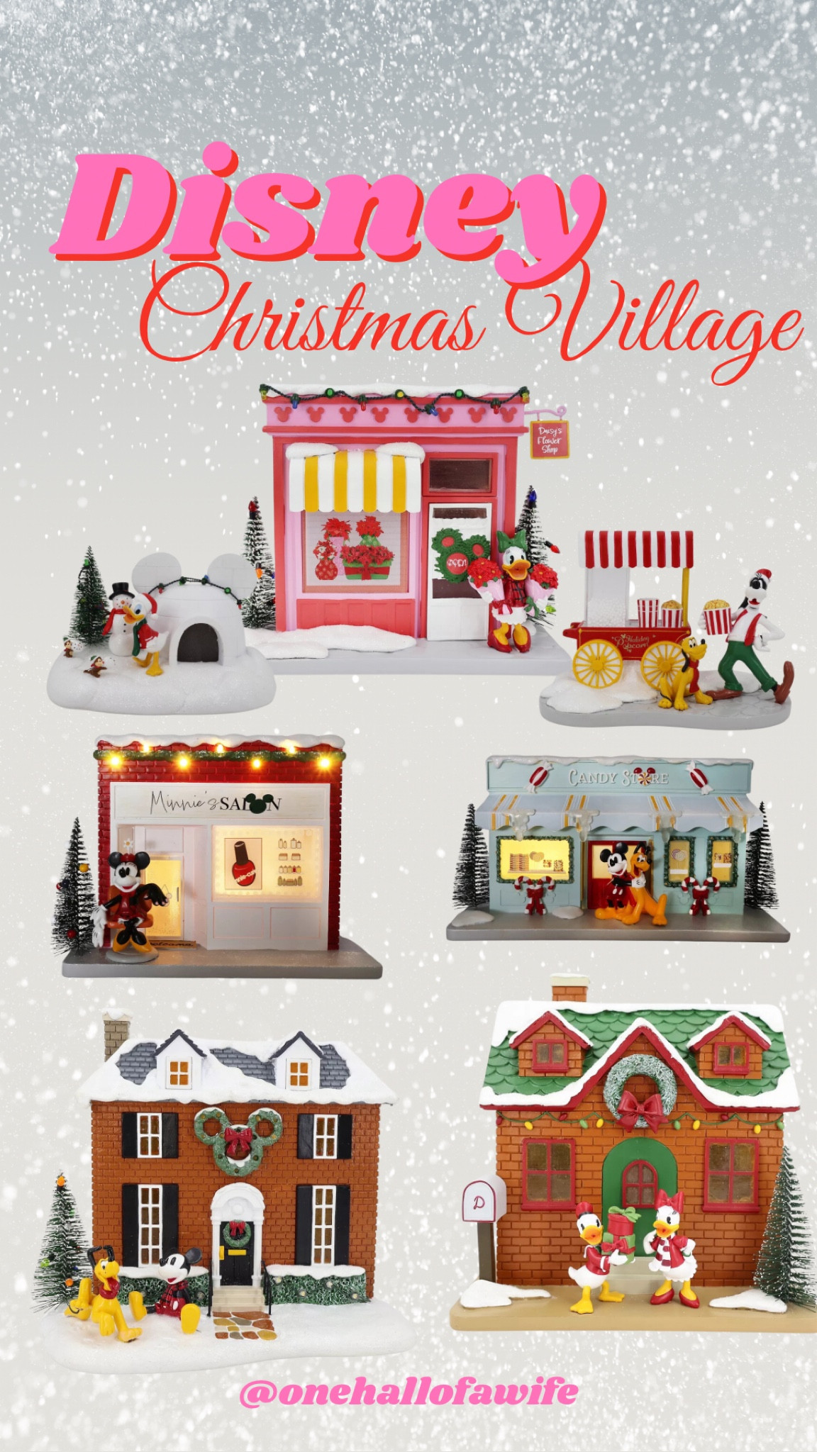 Disney Fab 5 Christmas Villages at Kohls! 
Run don’t walk! These are way too cute!

#LTKHoliday #LTKSeasonal #LTKHome