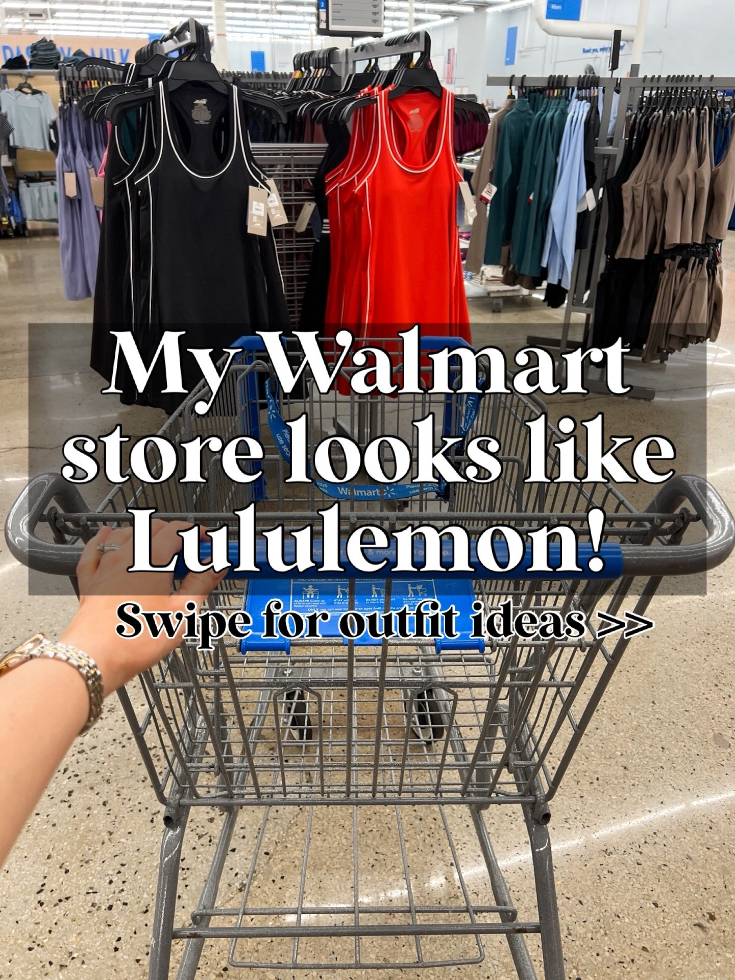 Walmart’s activewear department is fire lately, with new running shorts, sports tanks, skorts, and active dresses that will give Lululemon a run for their money. These pieces fit true to size. #walmartfashion 

#LTKActive