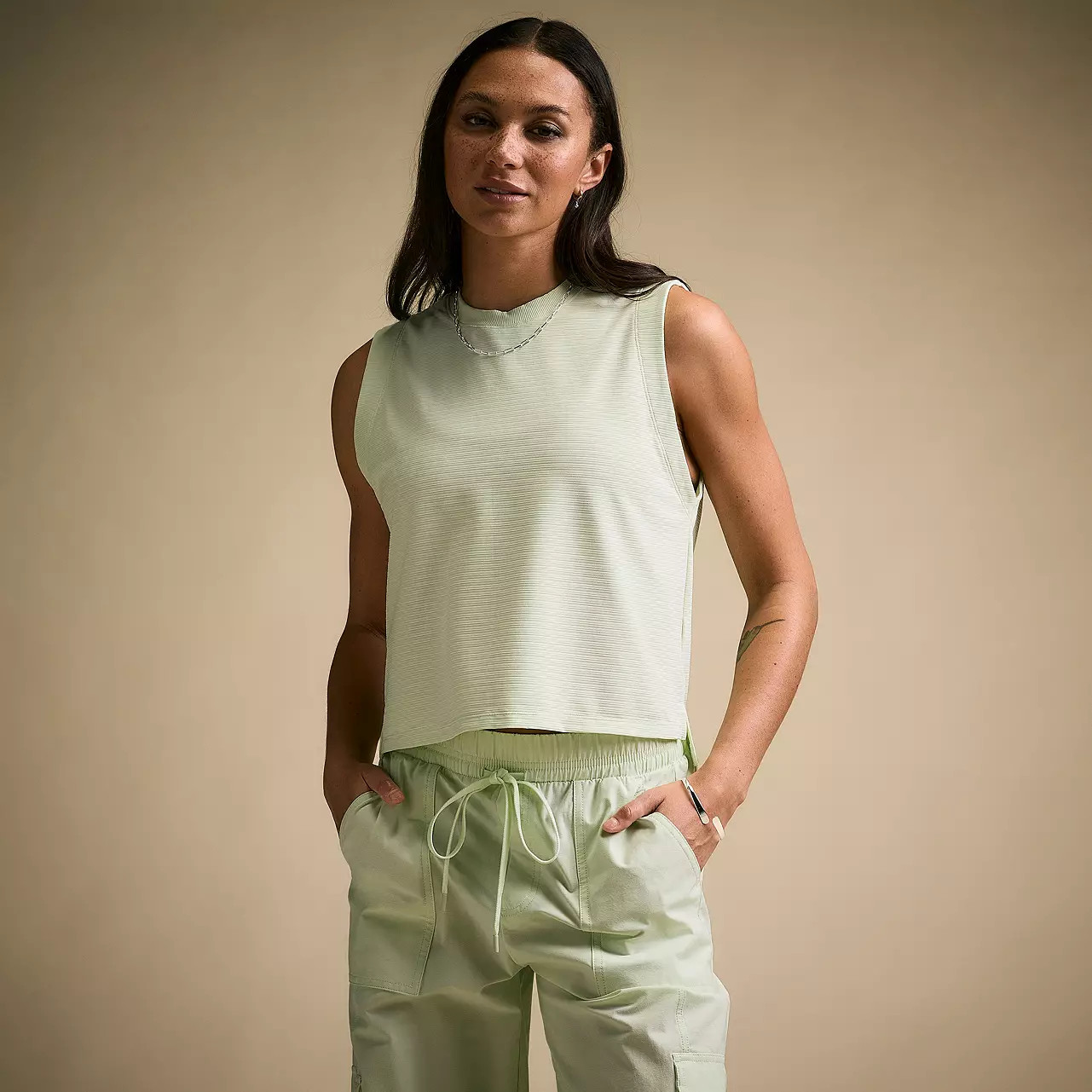 CALIA Women's Renew Cropped Muscle Tank | DICK'S Sporting Goods