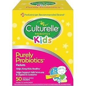 Culturelle Kids Purely Probiotics Packets - Daily Probiotic Supplement - Helps Support a Healthy ... | Amazon (US)