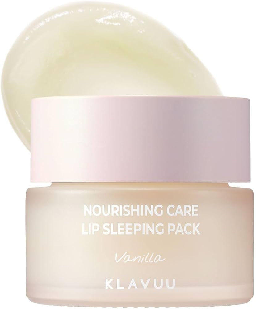 Klavuu Nourishing Care Lip Sleeping Pack - Lip Mask for Exfoliating & Nourishing Lip Treatment Ba... | Amazon (US)