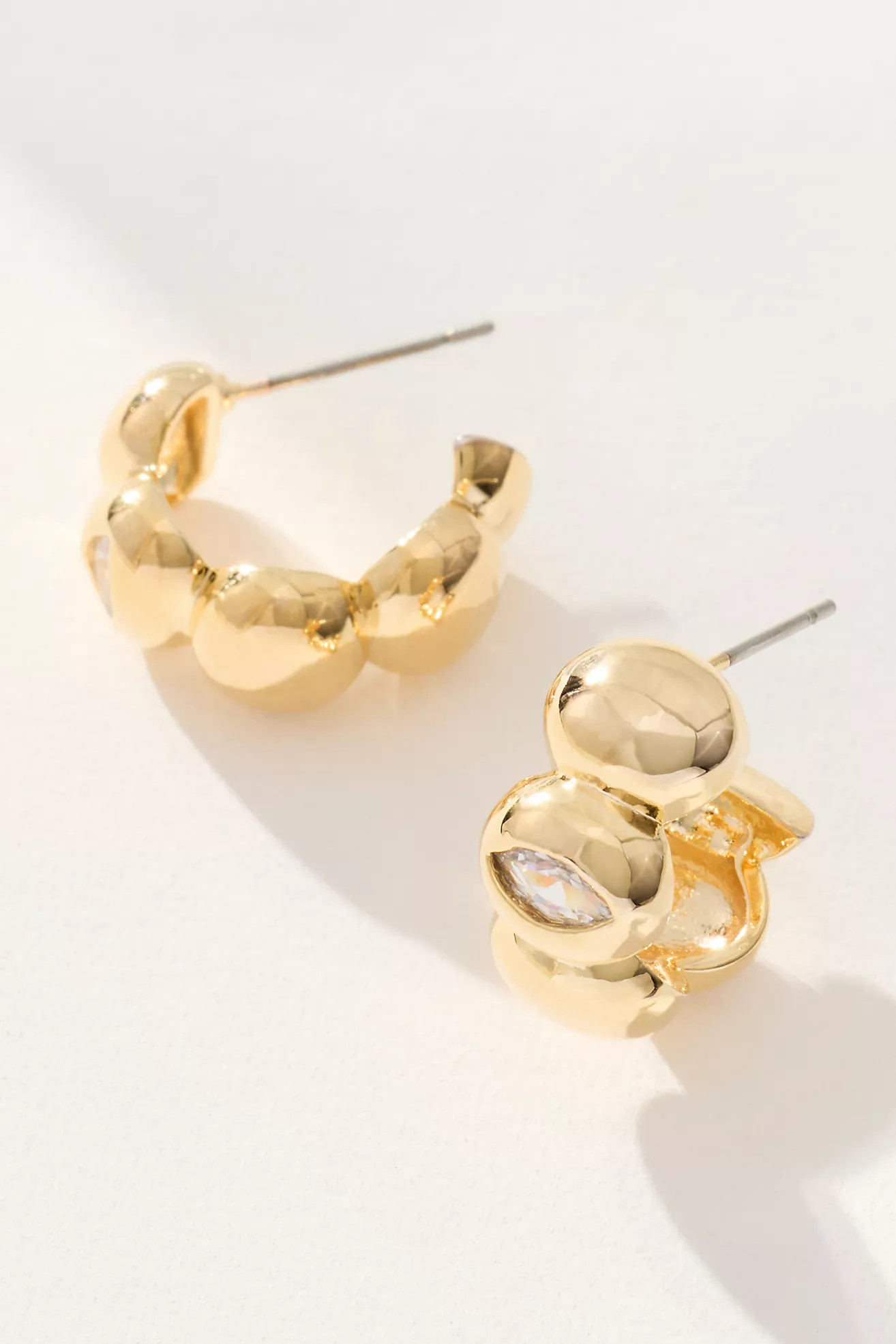 Mini Bubble Hoop Earrings | Anthropologie (US)