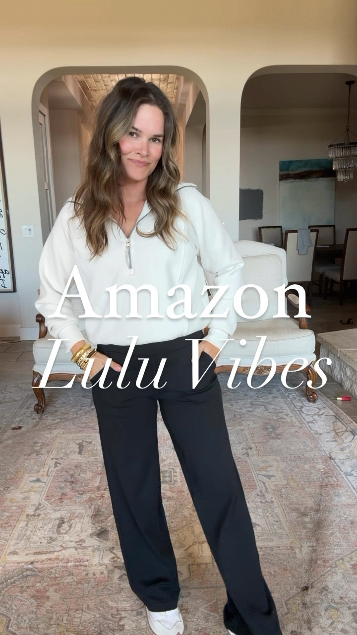 Like and comment “AMAZON JOGGERS” to get all links sent directly to your messages. If you love the lulu align leggings you will love these joggers from Amazon. They come in 4 colors, have the nicest waistband, pockets and a flattering fit. I’m in my normal S ✨ 
.
#amazonfinds #amazonfashion #casualoutfit #loungesets #loungewear #casualstyle #momstyle #lulu #workoutclothes 

#LTKFitness #LTKActive #LTKSaleAlert