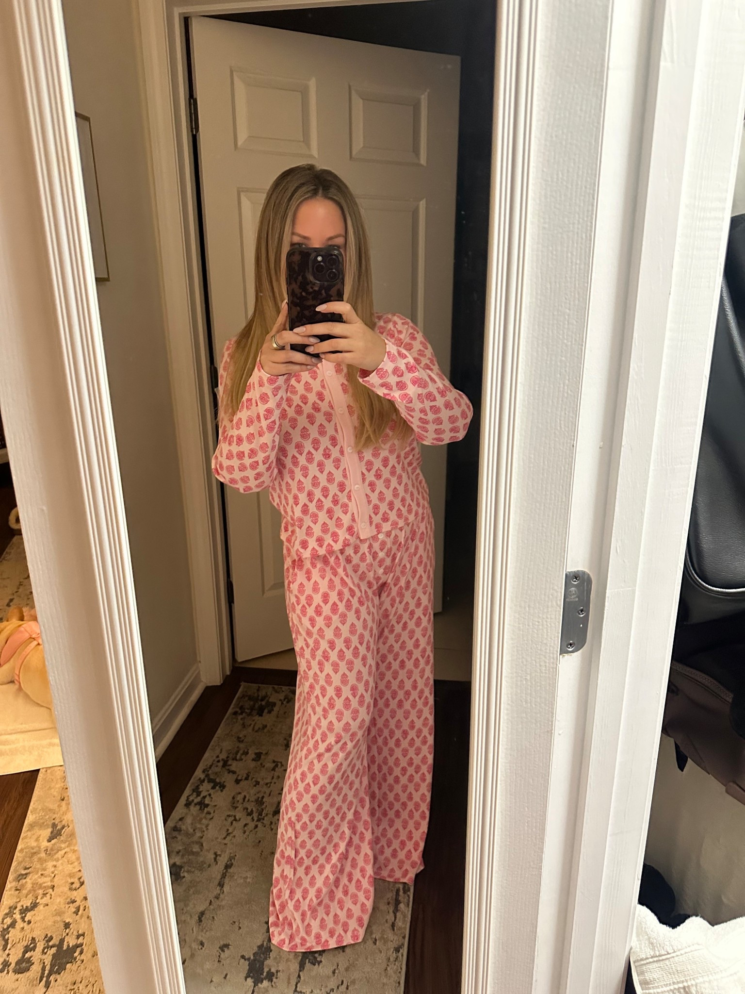 Pink roller rabbit pajamas 
Cardigan pajama top 
Pajamas for women 
Size medium bottom, large top 
Roller Ranbit

#LTKGiftGuide #LTKStyleTip #LTKOver40