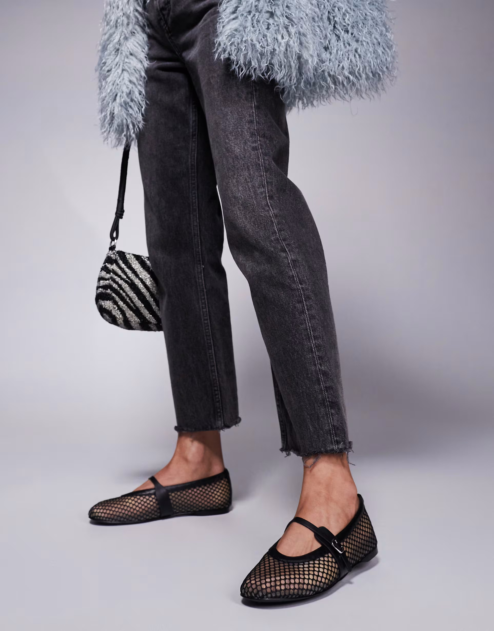 Steve Madden Rejoice-M mesh ballet flats in black | ASOS | ASOS (Global)