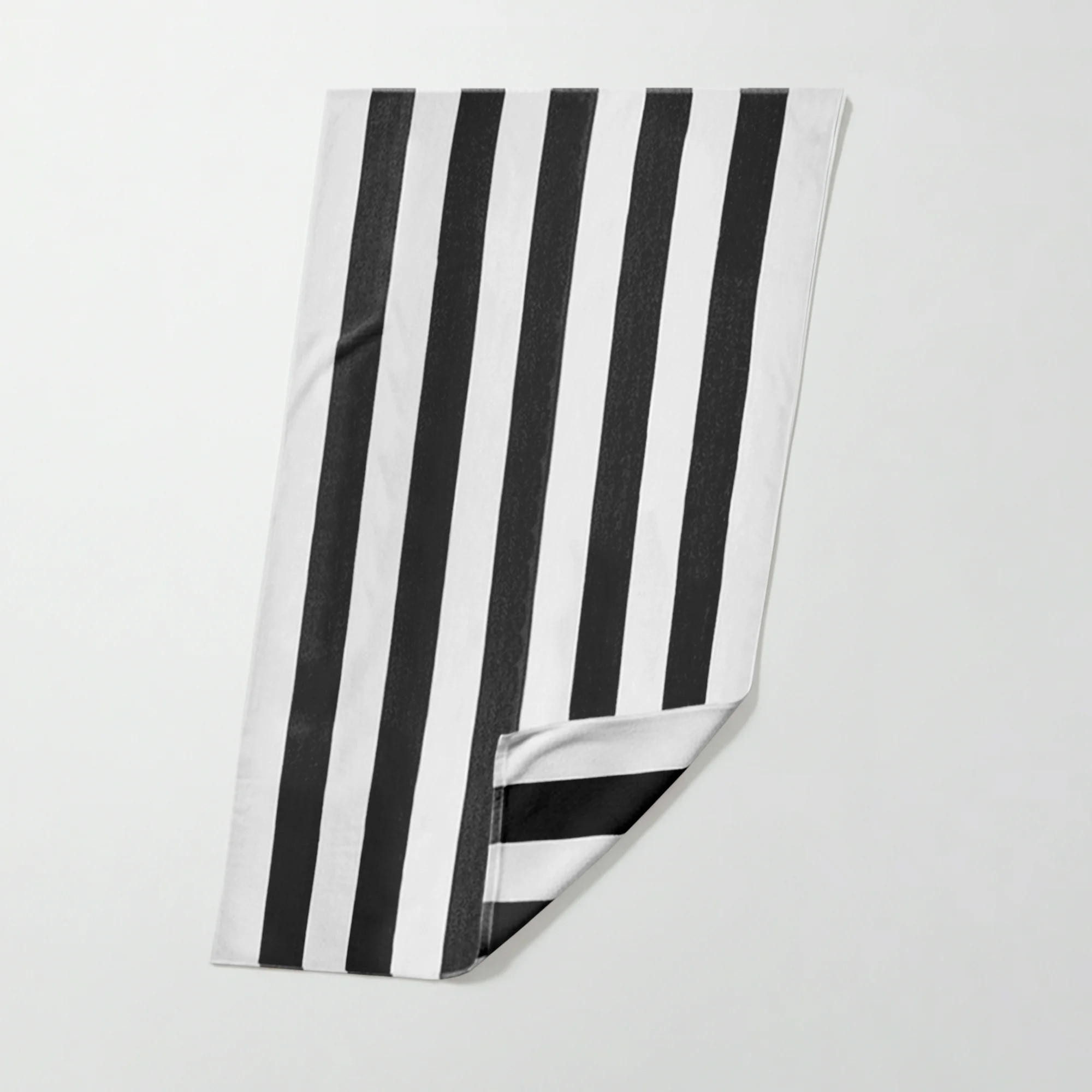 Mainstays Cabana Stripe Beach Towel, Black, 1 Piece, 30" x 60" | Walmart (CA)