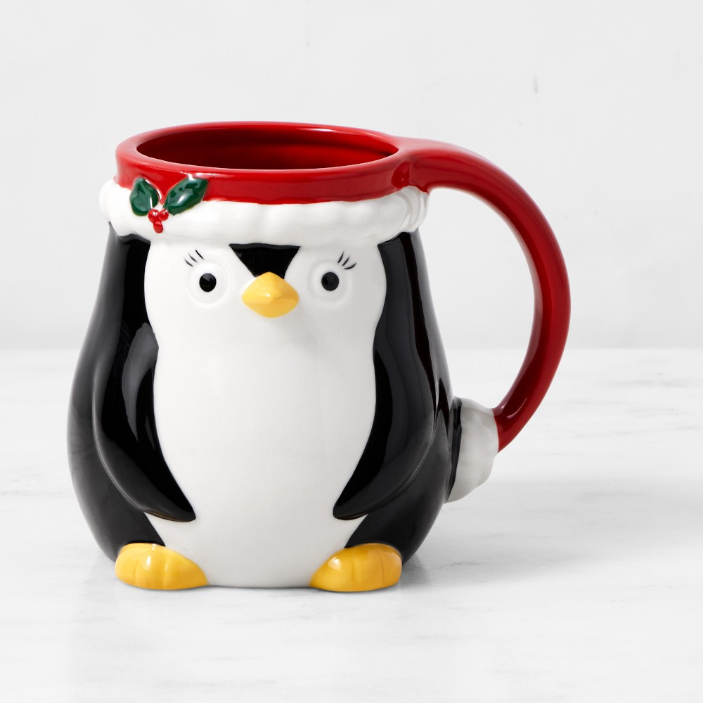 Penguin Figural Mug | Williams-Sonoma