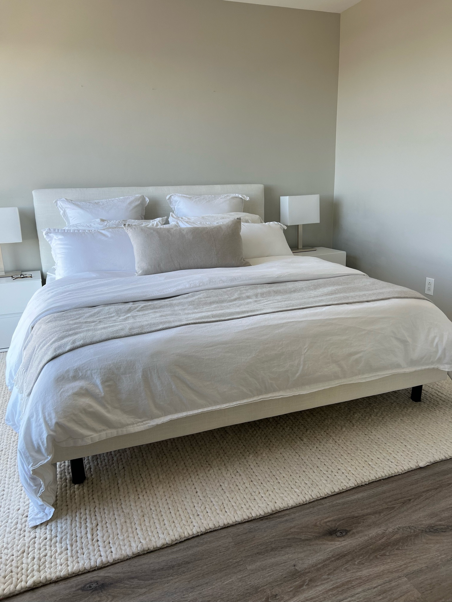 the coziest bedroom🥹🥹🥹

#bedding #neutralbedding #neutralbedroom #neutraldecor 

#LTKstyletip #LTKhome #LTKunder100