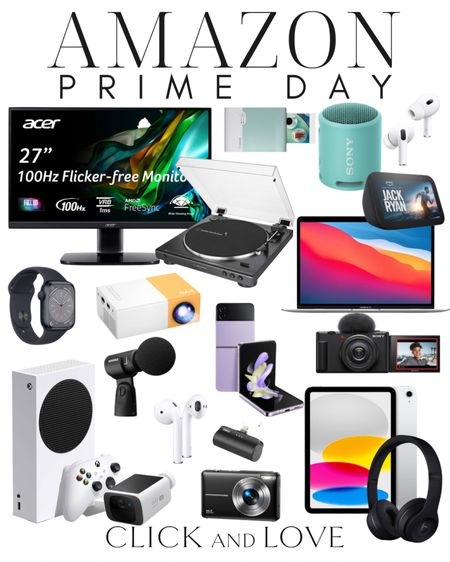 Prime day electronic sales! Grab something for yourself or a gift for someone 👏🏼

Electronics, monitor, MacBook, air pods, cellphone, speaker, Xbox, camera, iPad, projector, Apple Watch, headphones, record player, microphone, security camera, Amazon, Amazon home, Amazon finds, Amazon must haves, Amazon sale, prime day, early prime day sale, Amazon prime, sale finds, sale alert, sale #amazon #amazonhome

#LTKsalealert #LTKxPrimeDay #LTKBacktoSchool