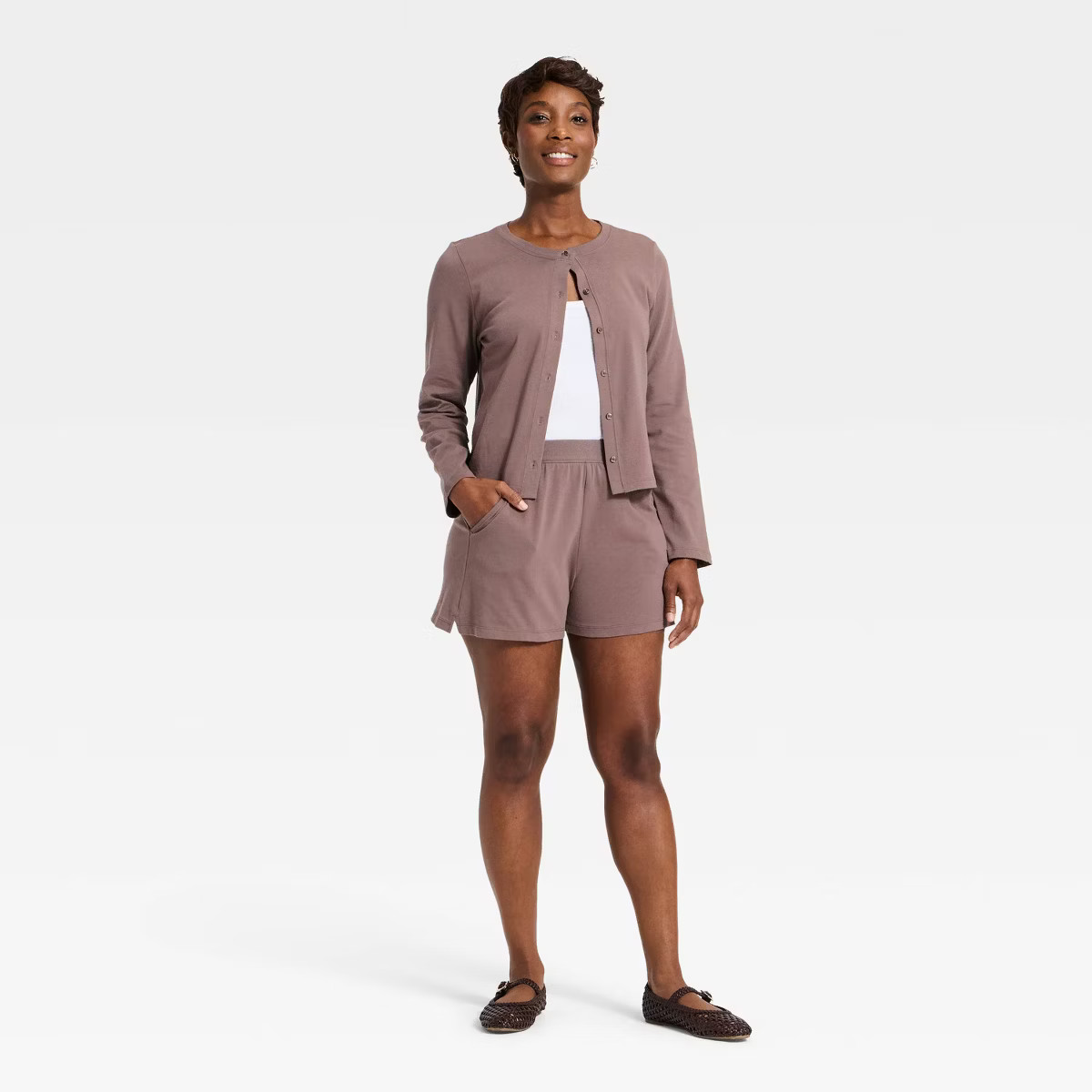 Women's Mid-Rise Knit Shorts - Universal Thread™ | Target